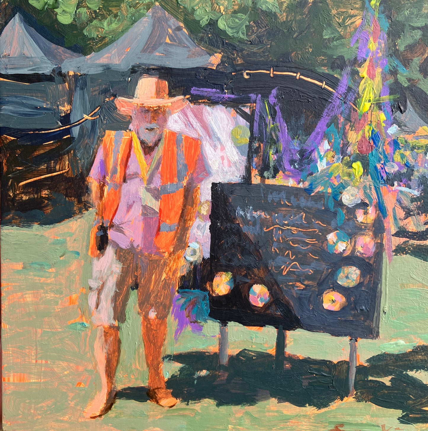 Fringe Festival painting 10 - Ken