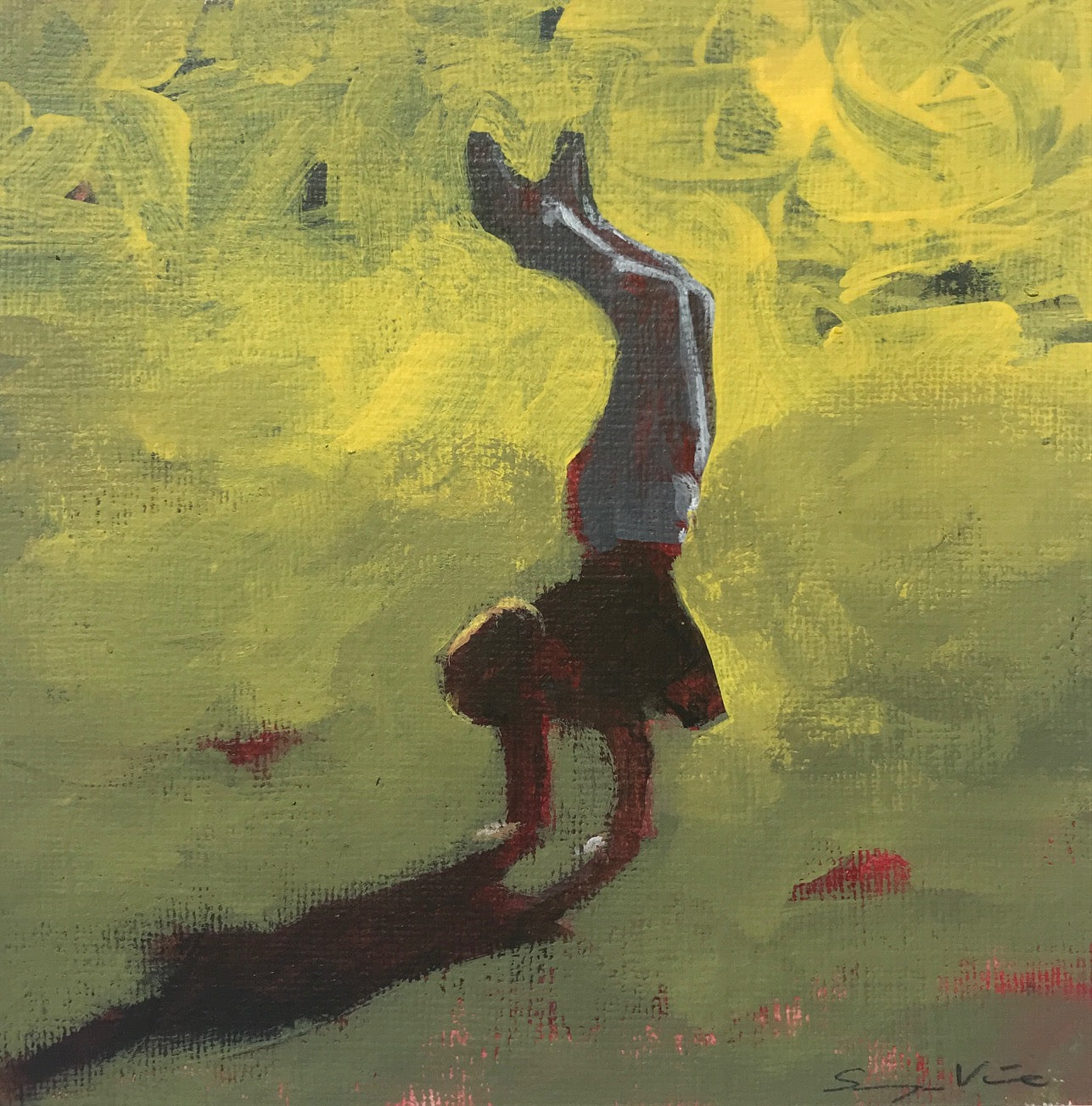 Handstand in the Sunshine