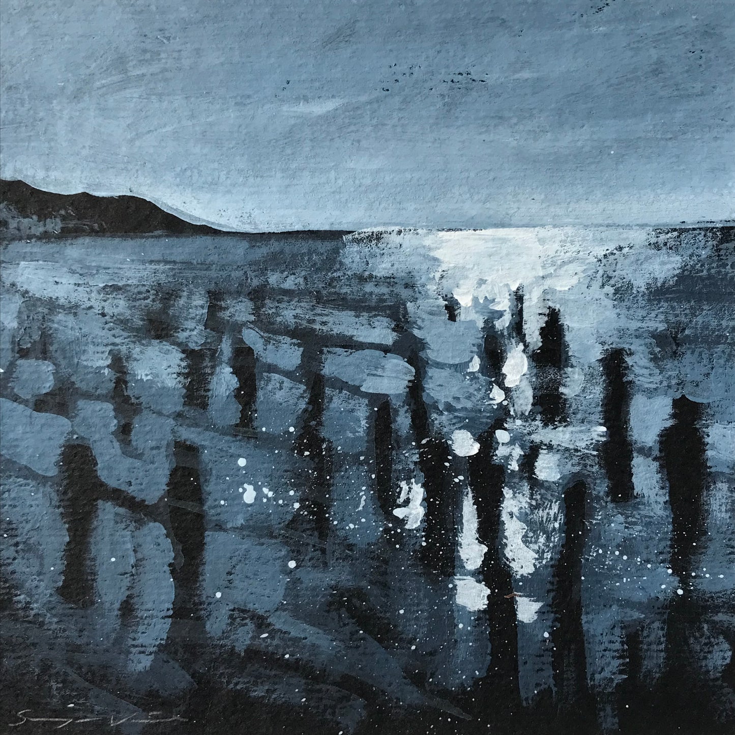 Monochrome Beach