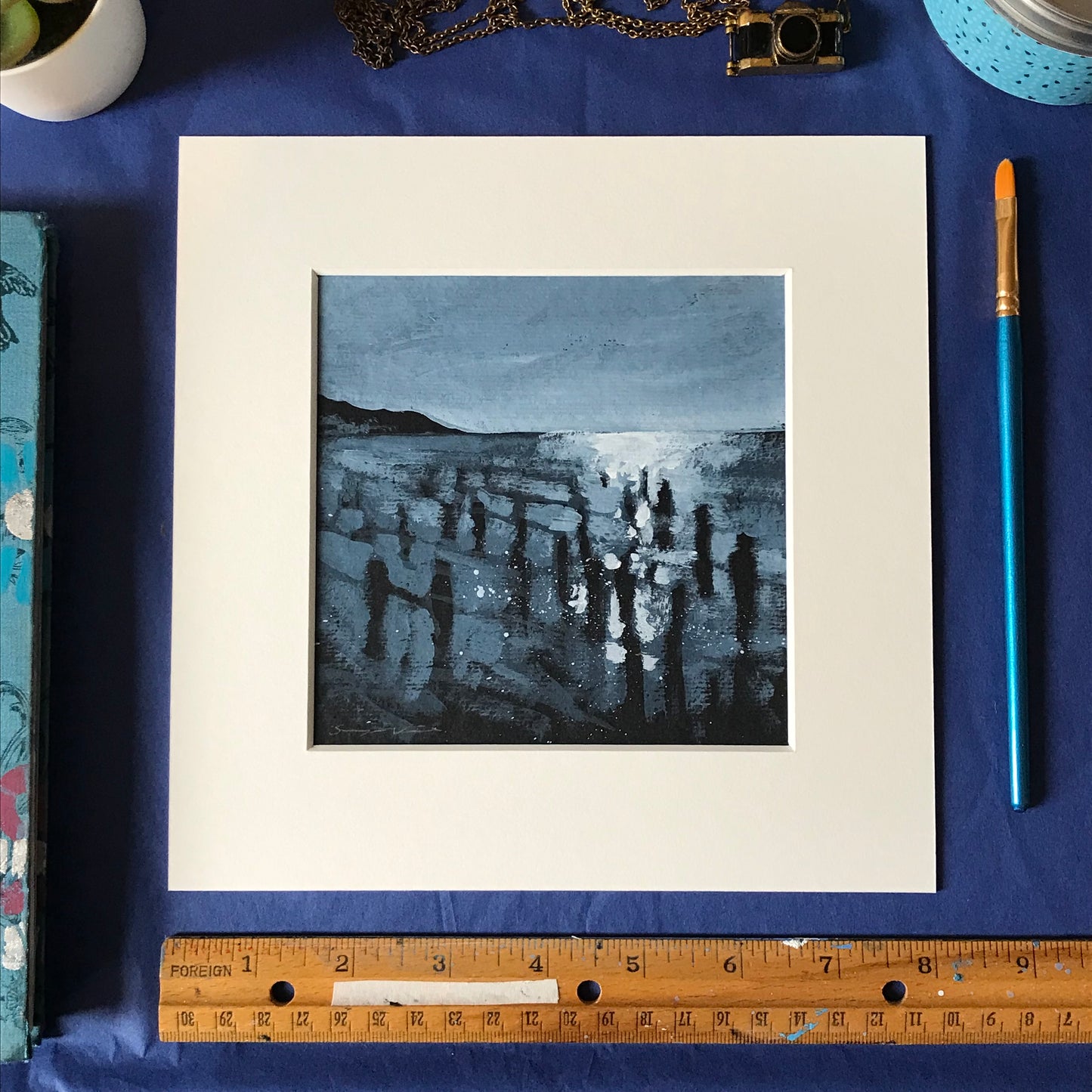 Monochrome Beach