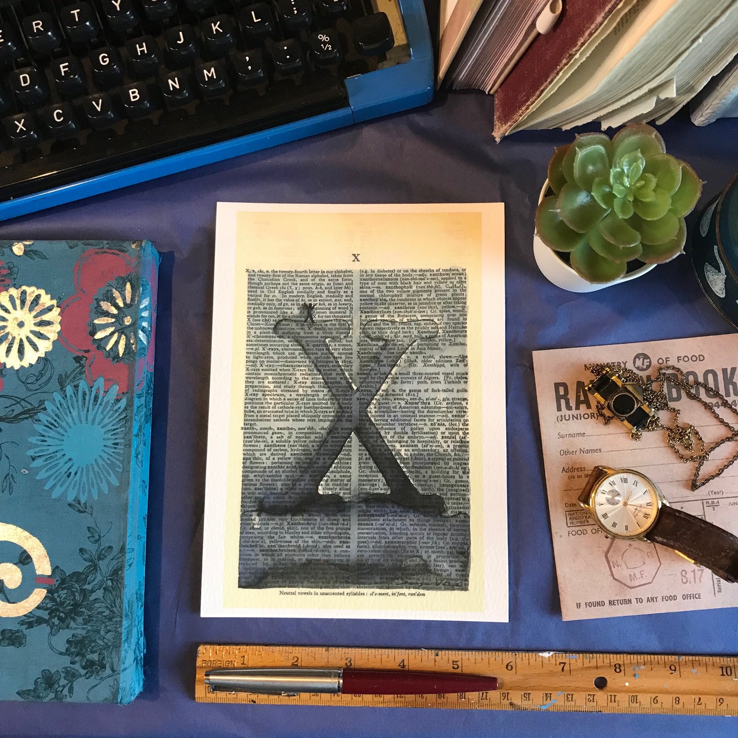 PRINT X on dictionary