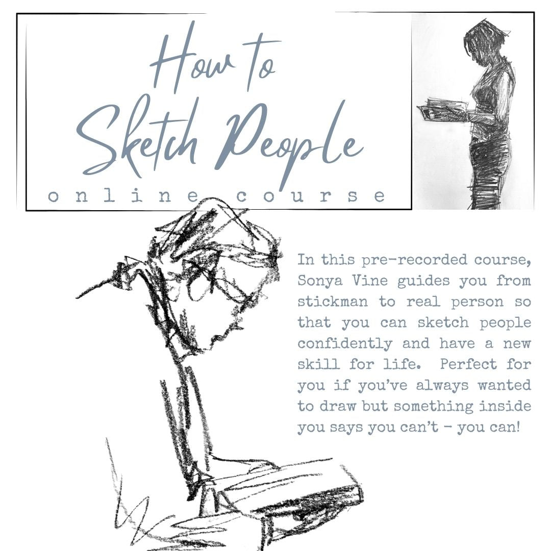 How to Sketch People online course