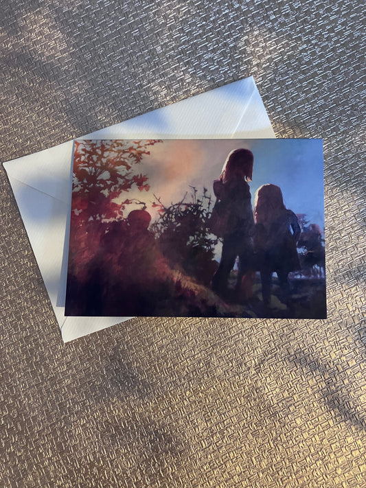 Long Summer Days PACK OF 5 CARDS