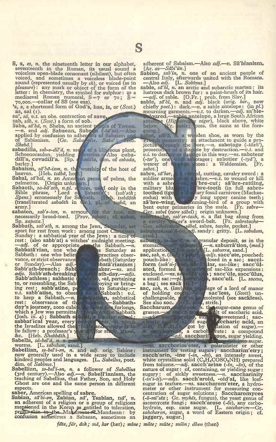 PRINT S on dictionary